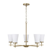 Capital Canada 461051AD-660 - 5 Light Chandelier