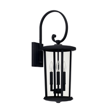Capital Canada 926731BK - Three Light Outdoor Wall Lantern