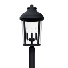 Capital Canada 927034BK - Three Light Outdoor Post Lantern