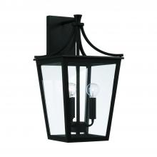 Capital Canada 947931BK - 3-Light Outdoor Wall-Lantern