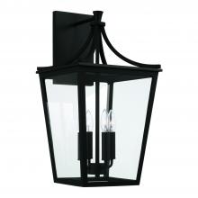 Capital Canada 947941BK - 4-Light Outdoor Wall-Lantern
