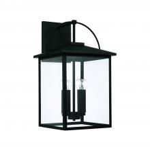 Capital Canada 948041BK - 4-Light Outdoor Wall-Lantern