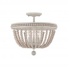 Capital Canada AA1021SR - 3-Light Beaded Semi-Flush