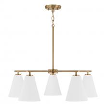 Capital Canada AA1040RE - 5 Light Chandelier