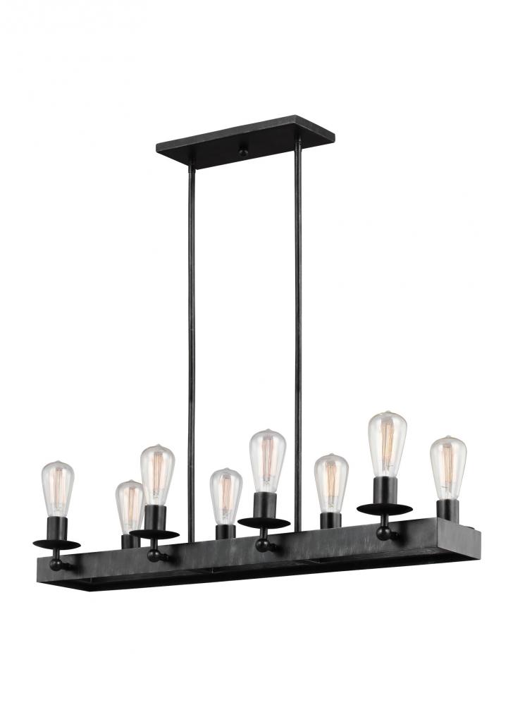 Ravenwood Manor Eight Light Chandelier