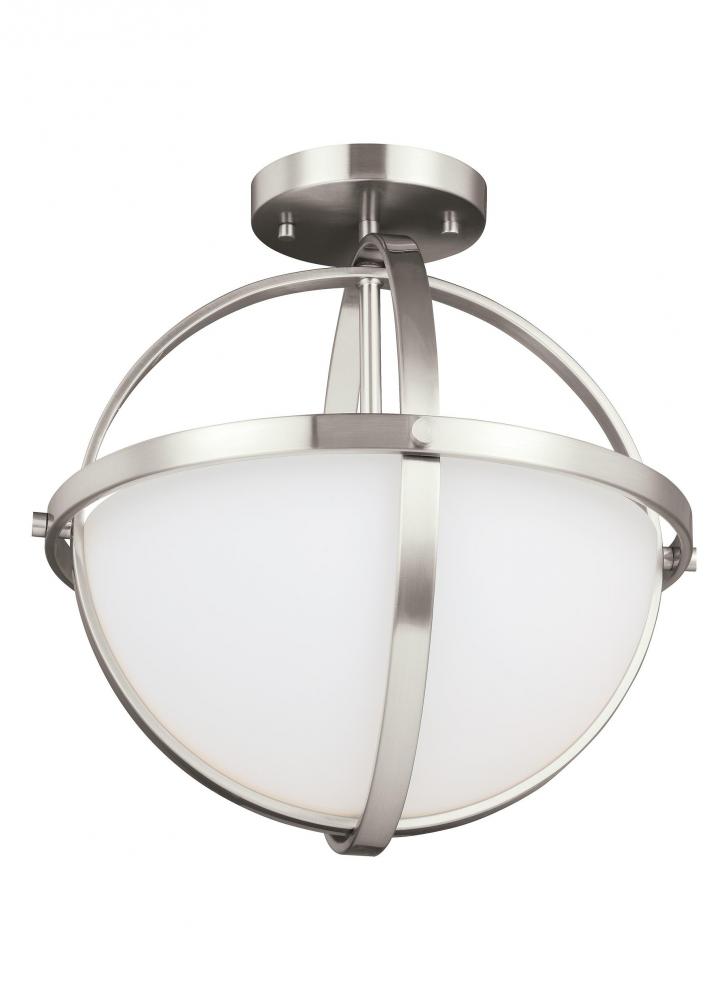 Alturas Two Light Semi-Flush Convertible Pendant