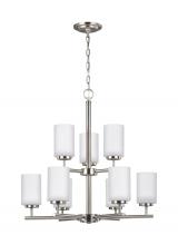 Generation Lighting 31162-962 - Oslo Nine Light Chandelier