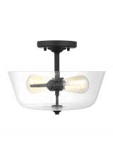 Generation Lighting 7714502-112 - Belton Two Light Ceiling Semi-Flush Mount