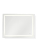 Generation Lighting MRIL1412 - Mera Rectangle Mirror 48x36