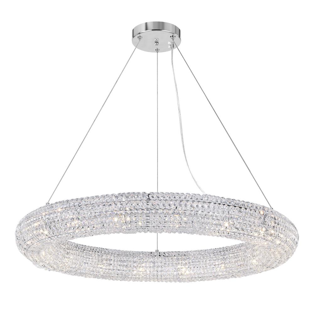 Veronique 16 Light Chandelier With Chrome Finish