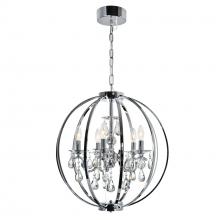 CWI Lighting 5025P22C-5 - Abia 5 Light Chrome Chandelier
