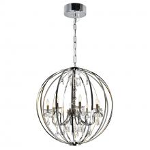 CWI Lighting 5025P34C-8 - Abia 8 Light Chrome Chandelier