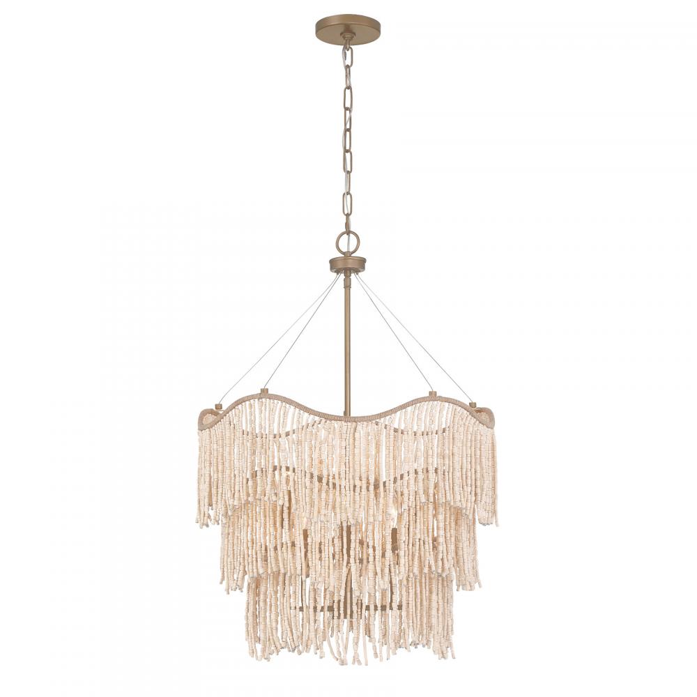 Melia 6-Light Pendant in Cypress by Breegan Jane