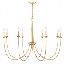 Savoy House Canada 1-1202-8-186 - Stonecrest 8-Light Chandelier in French Gold