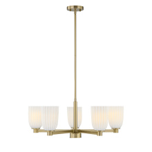 Savoy House Canada 1-1246-5-127 - Baldwin 5-Light Chandelier in Noble Brass