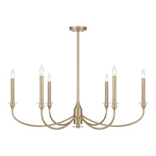 Savoy House Canada 1-1500-6-127 - Coventry 6-Light Chandelier in Noble Brass