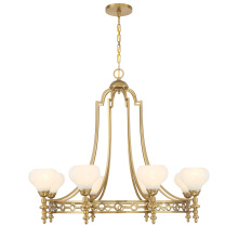 Savoy House Canada 1-1605-8-322 - Allston 8-Light Chandelier in Warm Brass