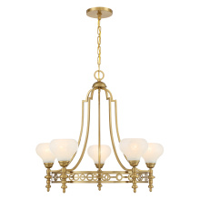 Savoy House Canada 1-1606-5-322 - Allston 5-Light Chandelier in Warm Brass