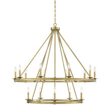 Savoy House Canada 1-312-15-322 - Middleton 15-Light Chandelier in Warm Brass