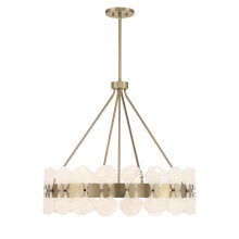 Savoy House Canada 1-3605-6-127 - Bancroft 6-Light Chandelier in Noble Brass