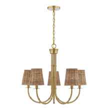 Savoy House Canada 1-3960-5-322 - Ashbury 5-Light Chandelier in Warm Brass