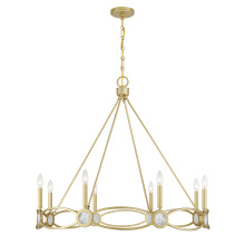 Savoy House Canada 1-4102-8-328 - Minette 8-Light Chandelier in Spun Gold
