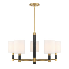 Savoy House Canada 1-4606-5-322 - Conrad 5-Light Chandelier in Warm Brass