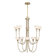 Savoy House Canada 1-5083-10-127 - Florena 10-Light Chandelier in Noble Brass by Breegan Jane