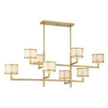 Savoy House Canada 1-6493-8-328 - Mariquita 8-Light Chandelier in Spun Gold by Breegan Jane