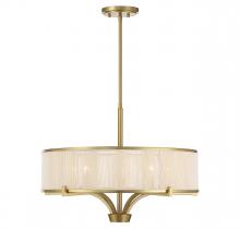 Savoy House Canada 1-7751-5-322 - Wynwood 5-Light Chandelier in Warm Brass