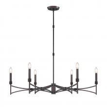 Savoy House Canada 1-8166-6-26 - Gardner 6-Light Chandelier in Champagne Mist