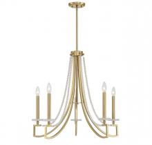 Savoy House Canada 1-8803-5-322 - Helen 5-Light Chandelier in Warm Brass