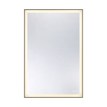 Savoy House Canada 2-1231-48X32 - Paulding LED Rectangle Frontlit Mirror with Black Frame