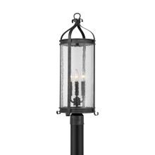 Savoy House Canada 5-115-337 - Preston 3-Light Outdoor Post Lantern in Iron Oxide