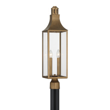 Savoy House Canada 5-225-273 - Lancaster 2-Light Outdoor Post Lantern in Atlas Bronze