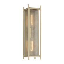 Savoy House Canada 5-3805-344 - Jacobs 2-Light Outdoor Wall Lantern in Serene Brass