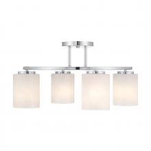 Savoy House Canada 6-4693-4-11 - Herron 4-Light Ceiling Light in Chrome