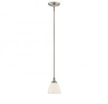 Savoy House Canada 7-1010-1-SN - Herndon 1-Light Mini-Pendant in Satin Nickel