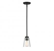 Savoy House Canada 7-1026-1-89 - Calhoun 1-Light Mini-Pendant in Matte Black