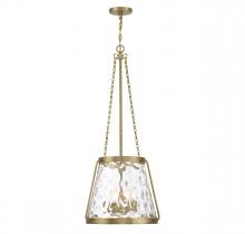 Savoy House Canada 7-1804-4-322 - Crawford 4-Light Pendant in Warm Brass