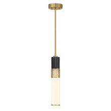Savoy House Canada 7-2916-1-322 - Farrell 1-Light Pendant in Warm Brass by Dann Foley