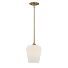 Savoy House Canada 7-6036-1-322 - Octave 1-Light Pendant in Warm Brass