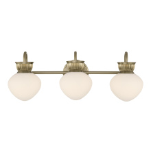 Savoy House Canada 8-1028-3-127 - Melbourne 3-Light Bathroom Vanity Light in Noble Brass