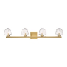 Savoy House Canada 8-1239-4-322 - Castello 4-Light Bathroom Vanity Light in Warm Brass