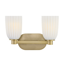 Savoy House Canada 8-1245-2-127 - Baldwin 2-Light Bathroom Vanity Light in Noble Brass