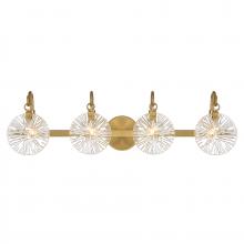 Savoy House Canada 8-3981-4-322 - Addison 4-Light Bathroom Vanity Light in Warm Brass