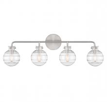 Savoy House Canada 8-4300-4-SN - Mason 4-Light Bathroom Vanity Light in Satin Nickel