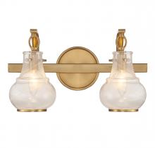 Savoy House Canada 8-4417-2-322 - Adams 2-Light Bathroom Vanity Light in Warm Brass