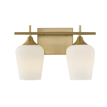 Savoy House Canada 8-6030-2-322 - Octave 2-Light Bathroom Vanity Light in Warm Brass