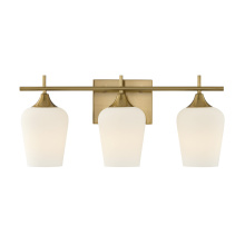 Savoy House Canada 8-6030-3-322 - Octave 3-Light Bathroom Vanity Light in Warm Brass